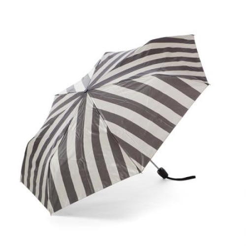 Umbrela femei, H82369B, PIERRE CARDIN, Alb/Negru