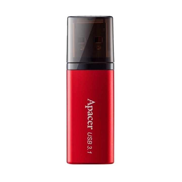 USB памет Apacer AH25B, Червен, 32GB
