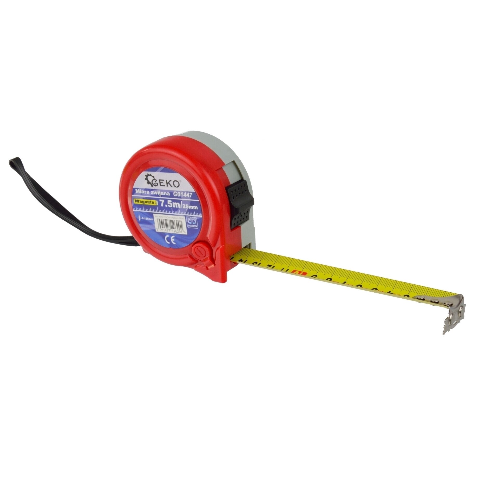 Ruleta magnetica 7.5mx25mm, Geko G01447