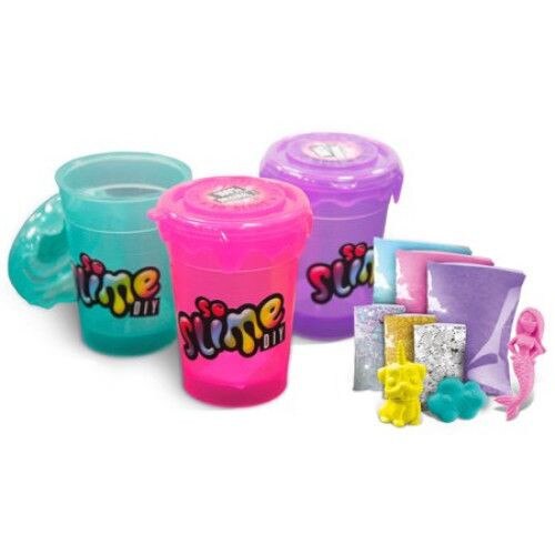 Set Creativ Slime DIY cu 3 Borcanase Cosmic Style , multicolor , Robentoys