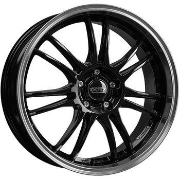 Janta aliaj DOTZ Shift Black/polished lip 8 x 18 4/100 ET35 Janta aliaj DOTZ Shift Black/polished lip 8 x 18 4/100 ET35