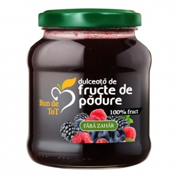 Dulceata de fructe de padure,fara zahar 360 g-Dacia Plant Dulceata de fructe de padure,fara zahar 360 g-Dacia Plant