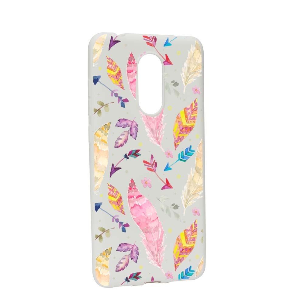 Husa Xiaomi Redmi 5, Silicon, Happy Feathers W68