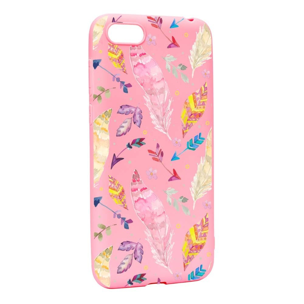 Husa Apple iPhone 7 / 8, Silicon, Happy Feathers P68