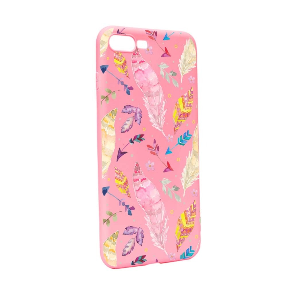 Husa OnePlus 5, Silicon, Happy Feathers P68