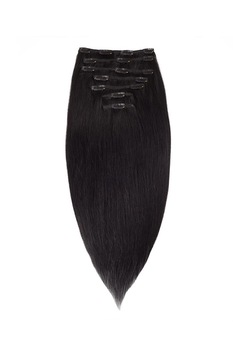 Extensii Par Natural CLIP ON Platinum Negru 70 cm Extensii Par Natural CLIP ON Platinum Negru 70 cm