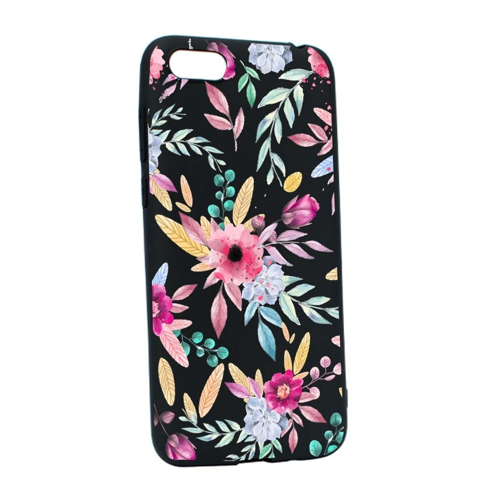 Husa Apple iPhone 6 / 6S, Silicon, Happy Flowers B69