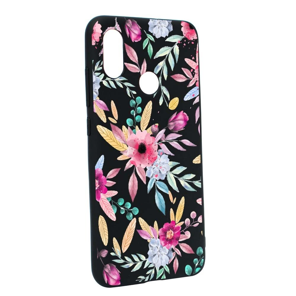 Husa Xiaomi Mi A2 Lite / Redmi 6 Pro, Silicon, Happy Flowers B69