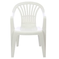 scaun plastic alb