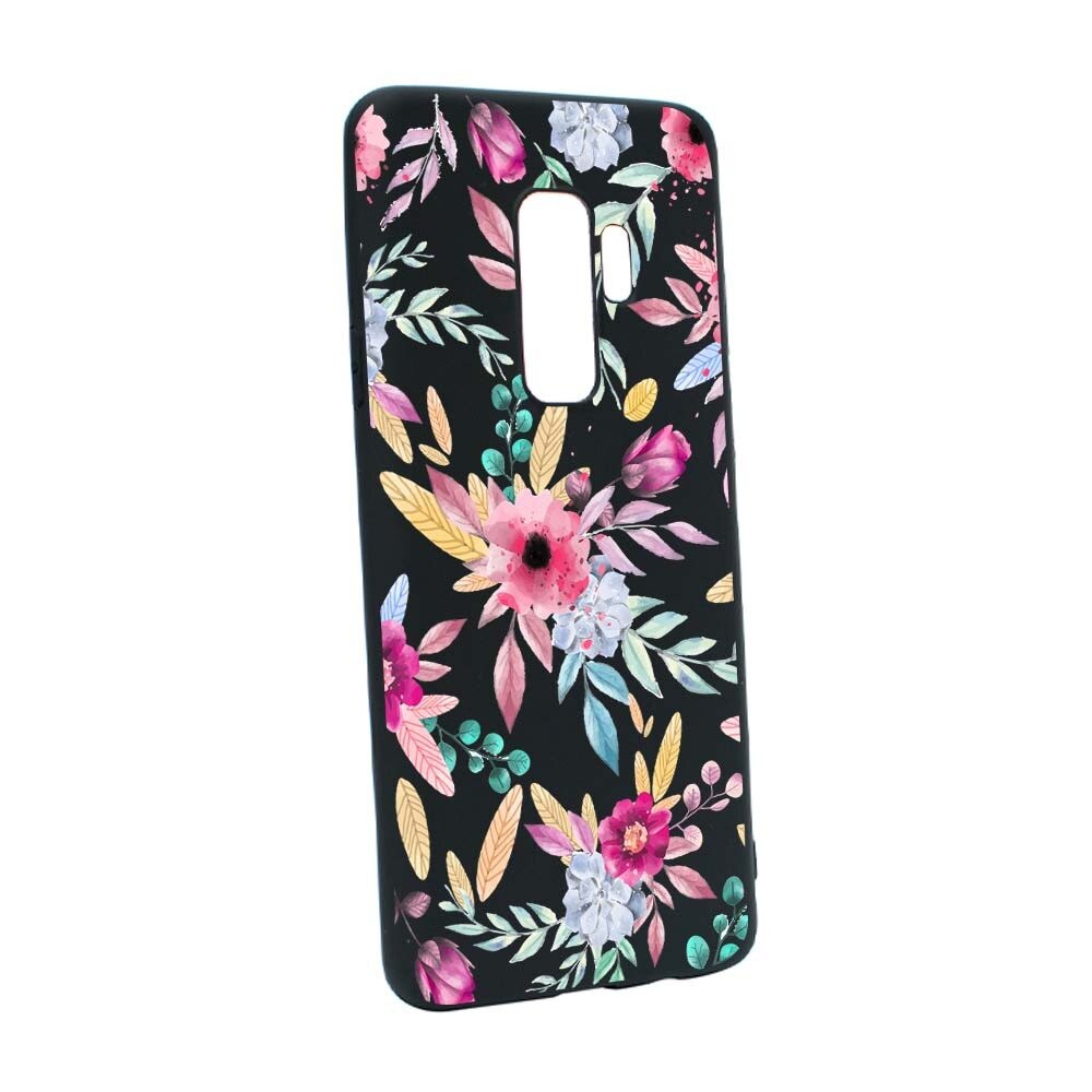 Husa Samsung Galaxy S9, Silicon, Happy Flowers B69
