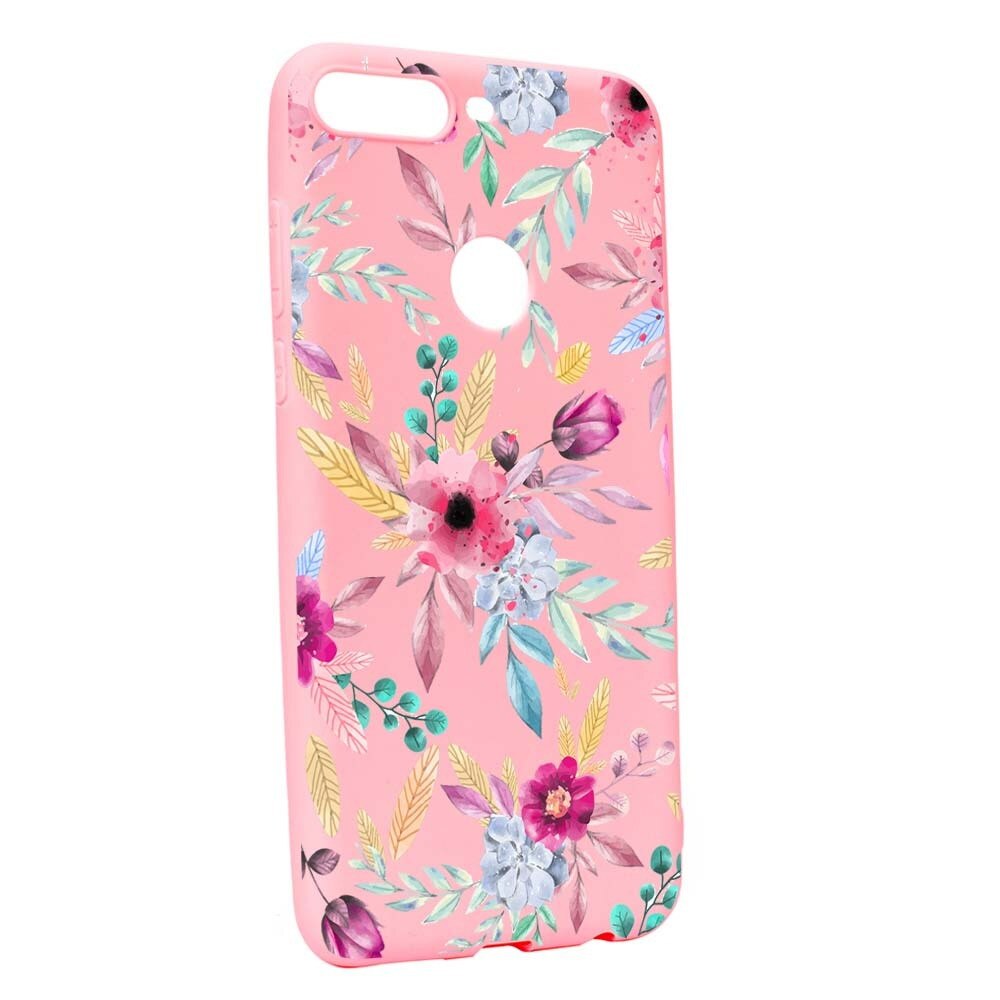 Husa OnePlus 5T, Silicon, Happy Flowers P69