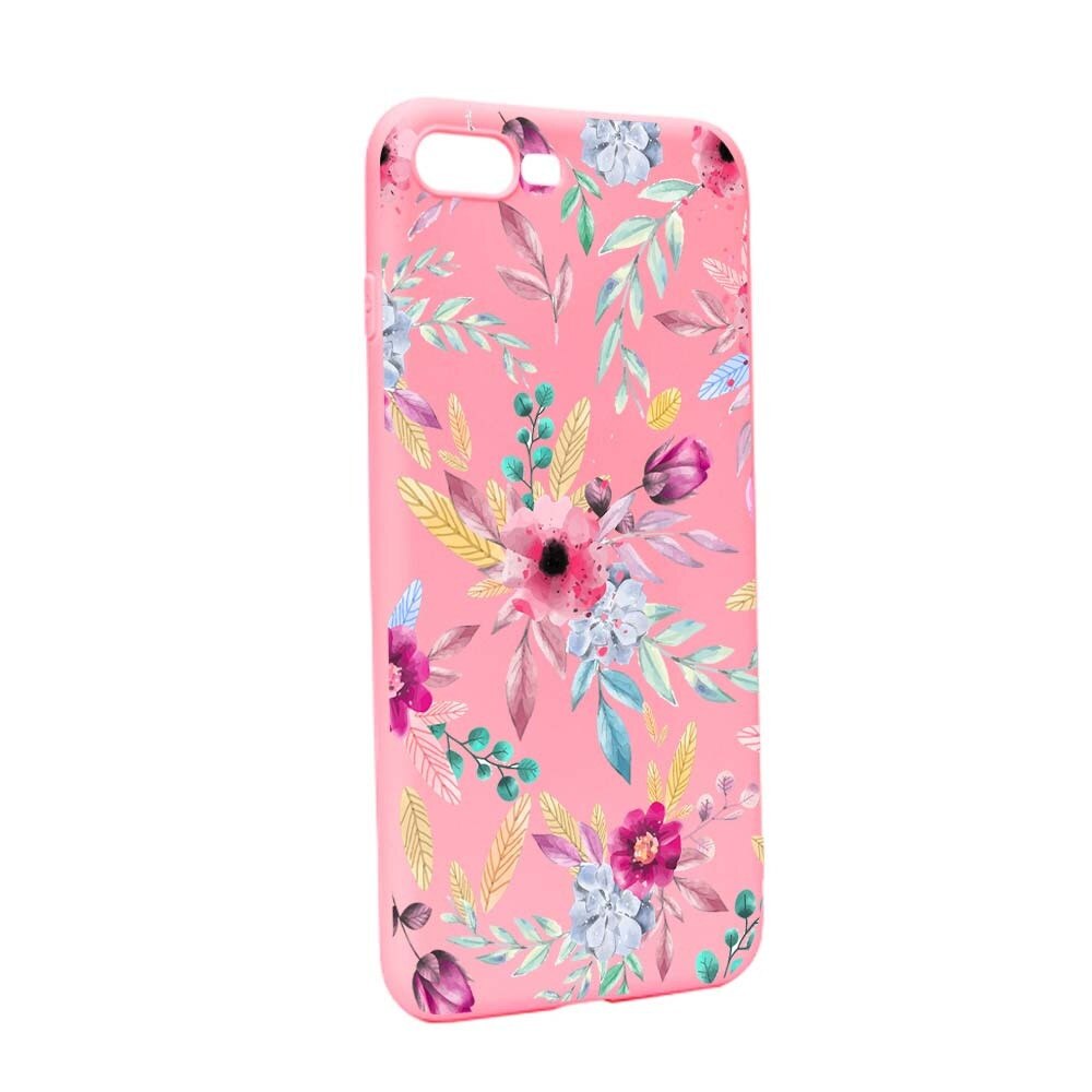 Husa OnePlus 5, Silicon, Happy Flowers P69