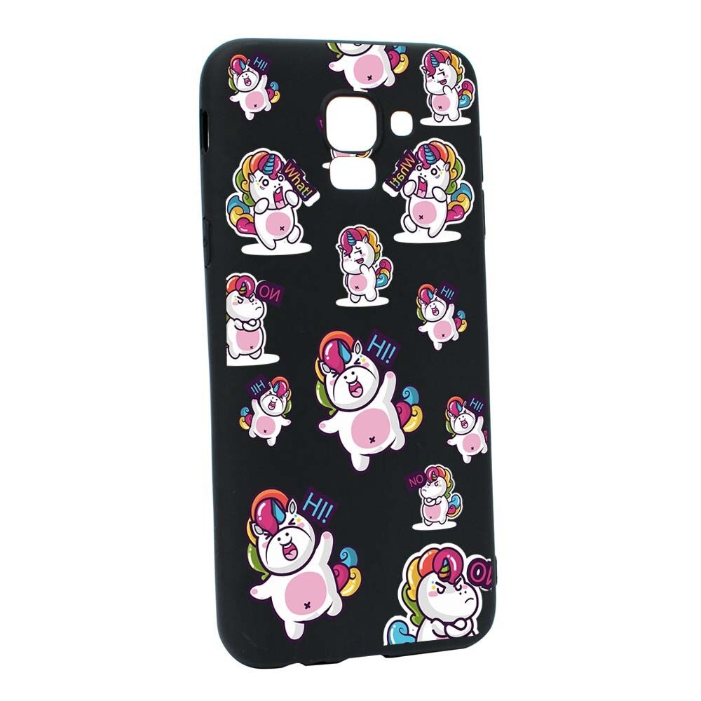 Husa Samsung Galaxy J6 2018, Silicon, Fat Unicorn B80