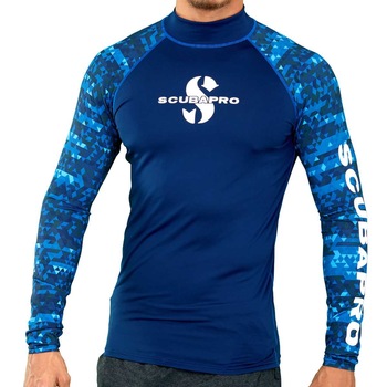 Tricou lung Scubapro - R-GUARD AEGEAN, Man, S Tricou lung Scubapro - R-GUARD AEGEAN, Man, S