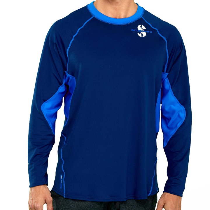 Tricou lung Scubapro - C-FLOW AEGEAN, Man, XL