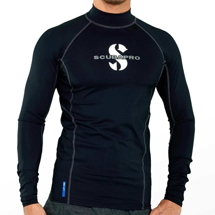 Тениска с дълъг ръкав Scubapro T-FLEX, Мъжка, Черен, S