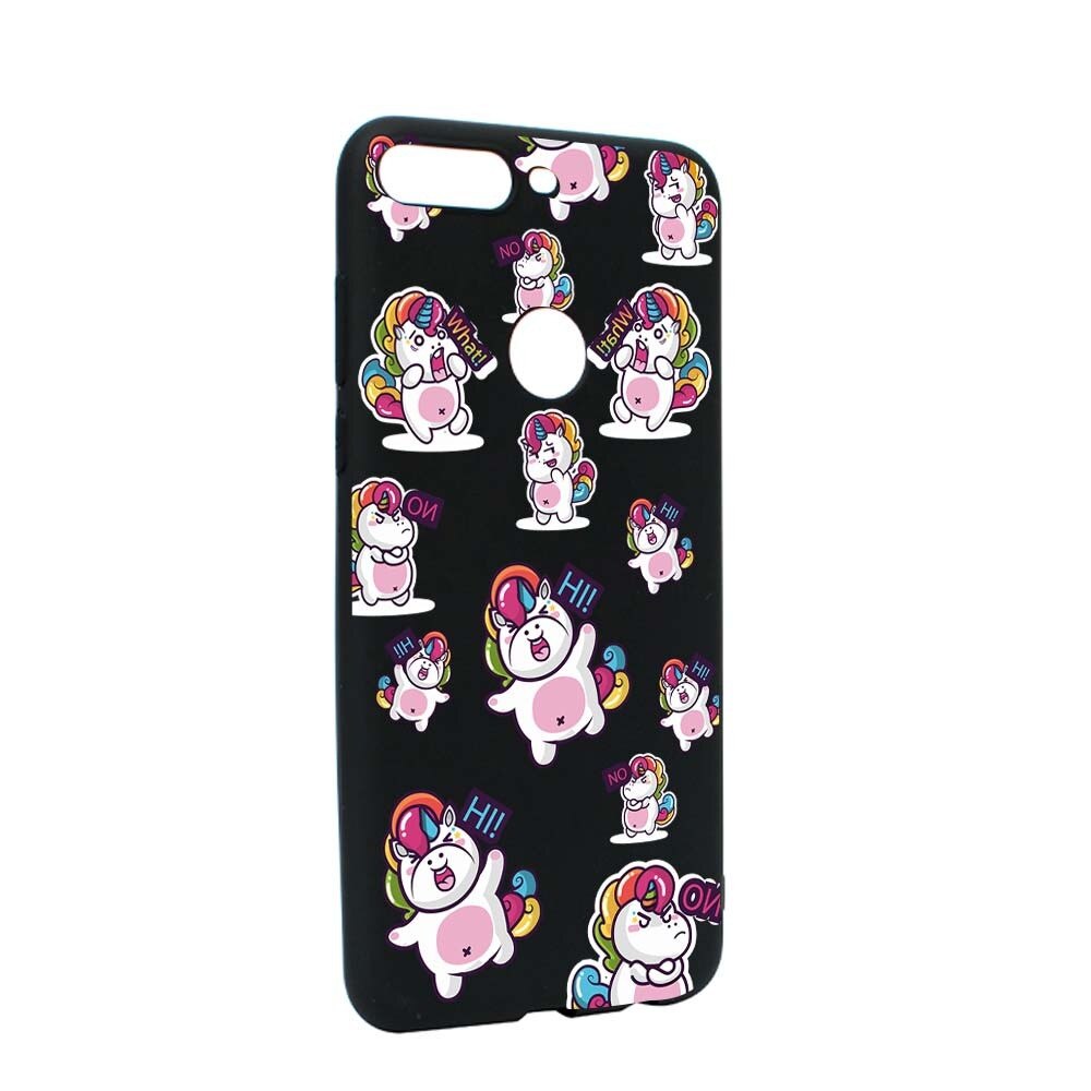 Husa Huawei Y7 2018 / Y7 Prime 2018, Silicon, Fat Unicorn B80