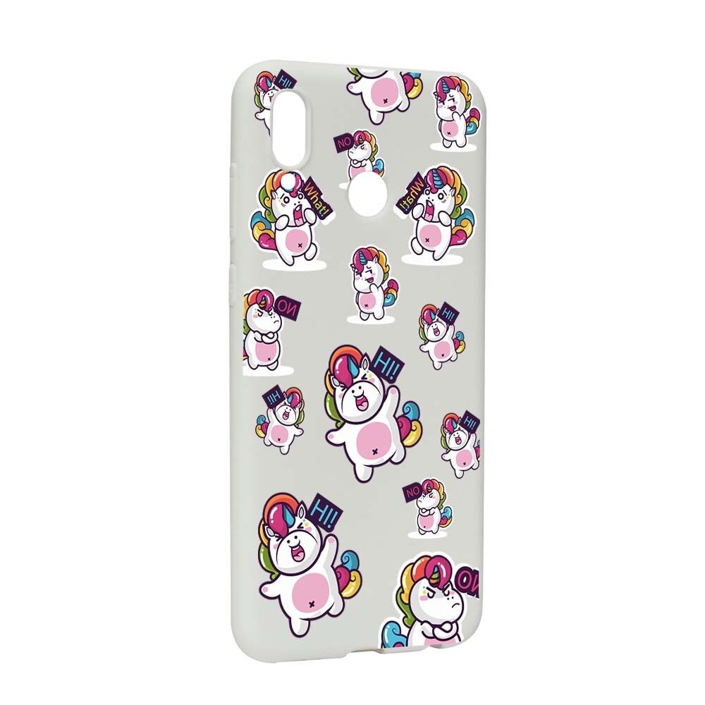 Husa Huawei Honor Play, Silicon, Fat Unicorn W80