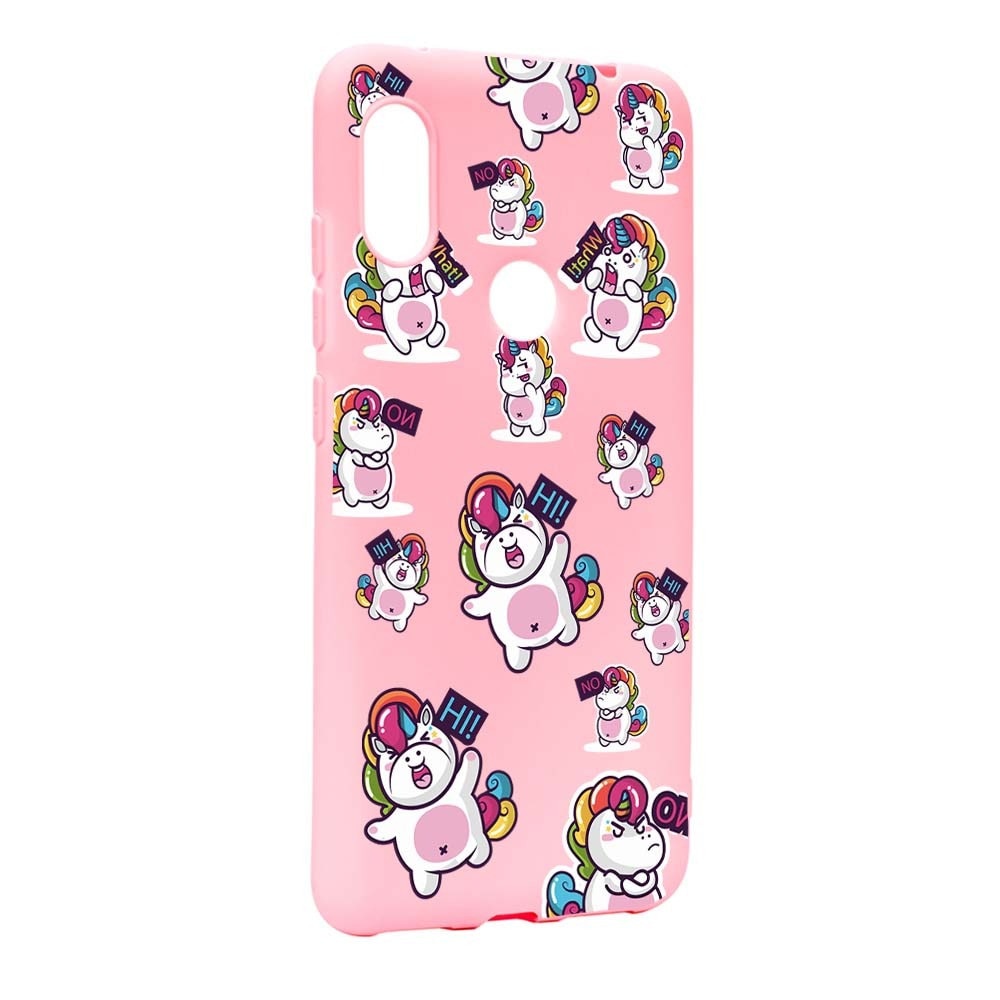 Husa Xiaomi Redmi Note 6 Pro, Silicon, Fat Unicorn P80