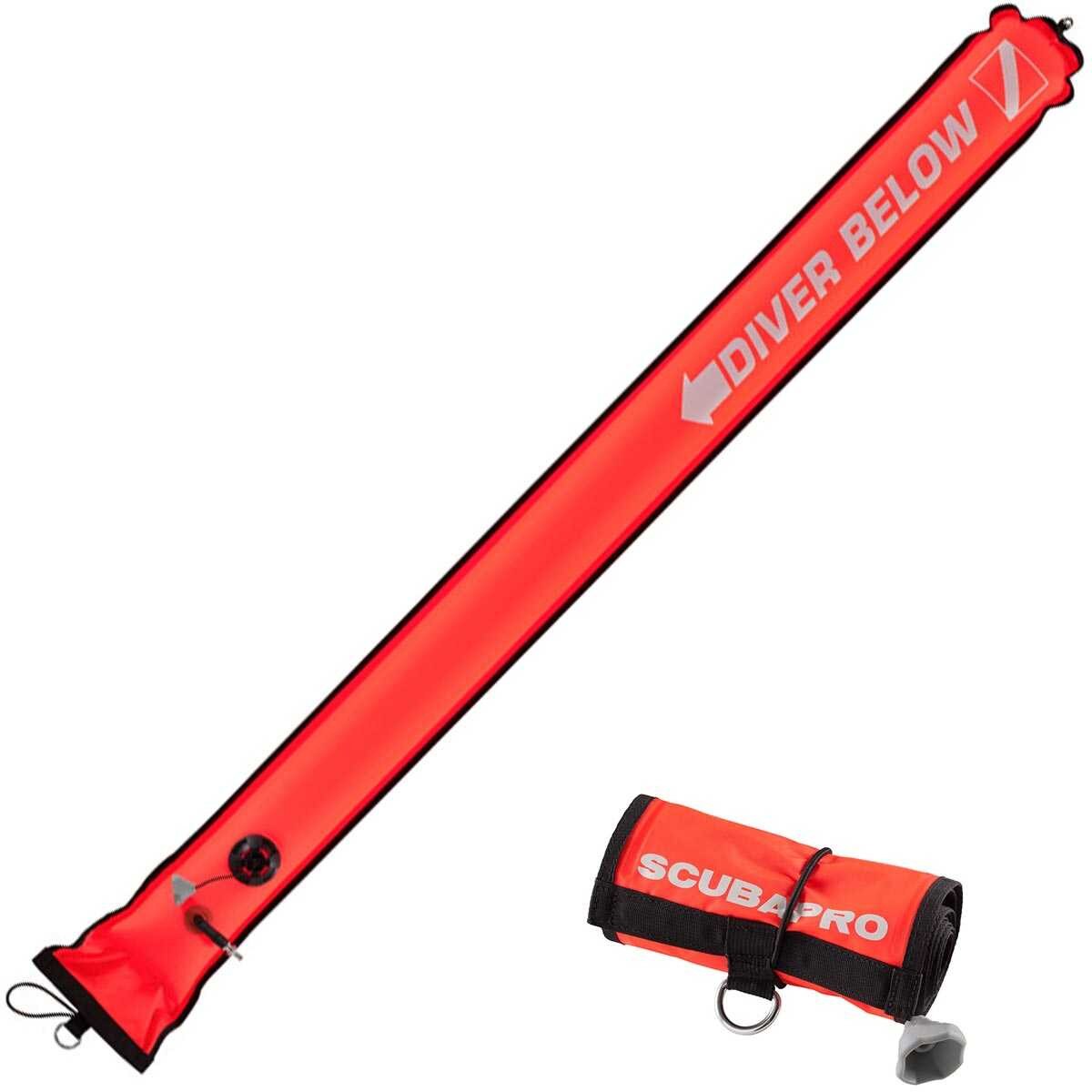 Baliza SMB Scubapro - NYLON ORANGE 1.8 m