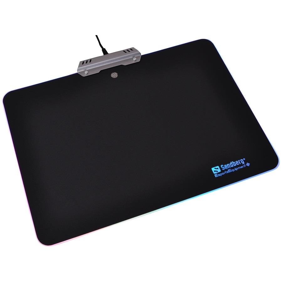 Mousepad Sandberg Touch RGB, Aluminiu