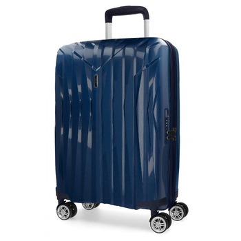 Troler polipropilena 55 cm 4 roti bleumarin Movom Fuji Troler polipropilena 55 cm 4 roti bleumarin Movom Fuji