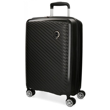 Troler polipropilena 55 cm 4 roti Movom Tokyo negru Troler polipropilena 55 cm 4 roti Movom Tokyo negru