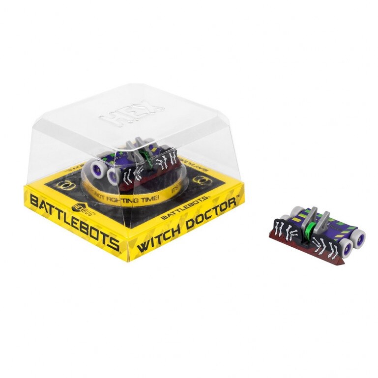 Microrobot WITCH DOCTOR (impinge si ataca), BattleBots - Hexbug