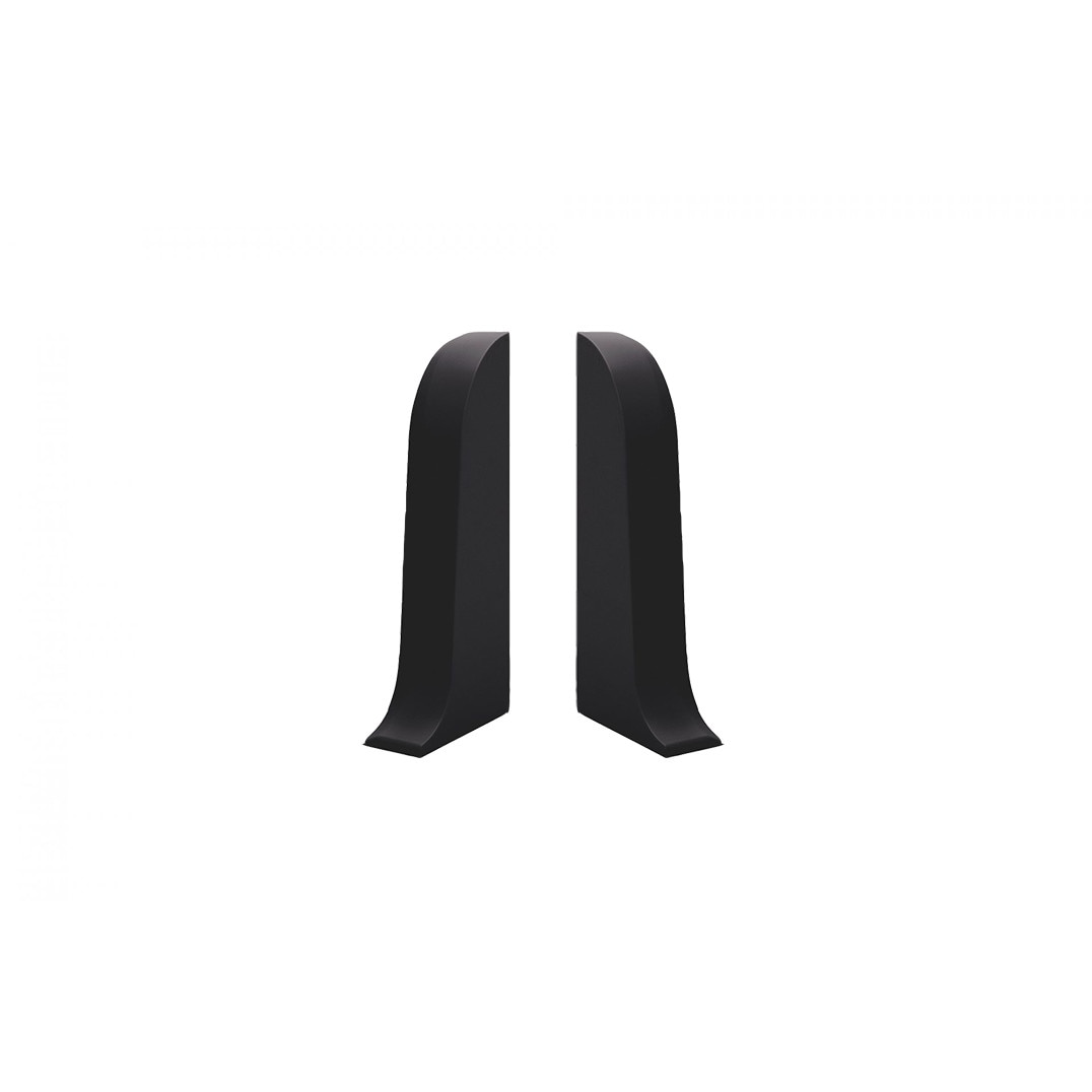 Terminatie pentru plinta, stanga / dreapta, Smart Flex 517 Negru