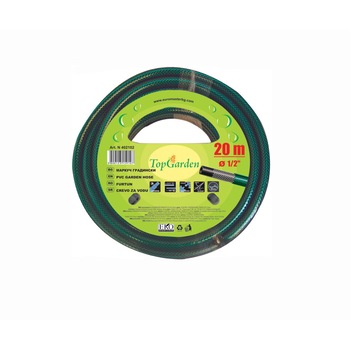 Furtun gradina PVC 3/4 25m, TopGarden, 402105 Furtun gradina PVC 3/4 25m, TopGarden, 402105