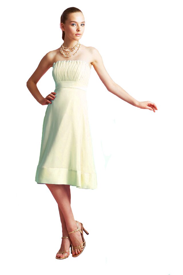 Rochie de ocazie Jasmine dama, crem deschis, marimea 34