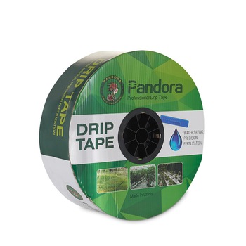 Banda picurare 1000 metri, debit 3 litri/ora, distanta gauri 20cm, 0.16mm, 6mil, Pandora, GF-1002 Banda picurare 1000 metri, debit 3 litri/ora, distanta gauri 20cm, 0.16mm, 6mil, Pandora, GF-1002