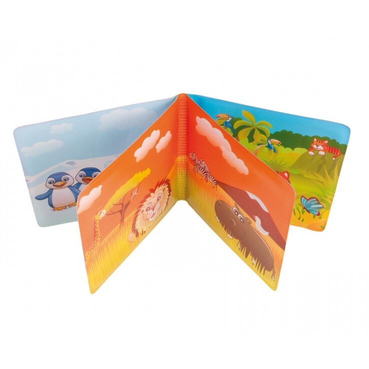 Carte educativa cu sunatoare, animale colorate, Canpol, 2/803