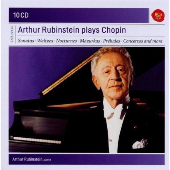 Arthur Rubinstein - Arthur Rubinstein plays Chopin - Box 10 CD Vinyl Replica