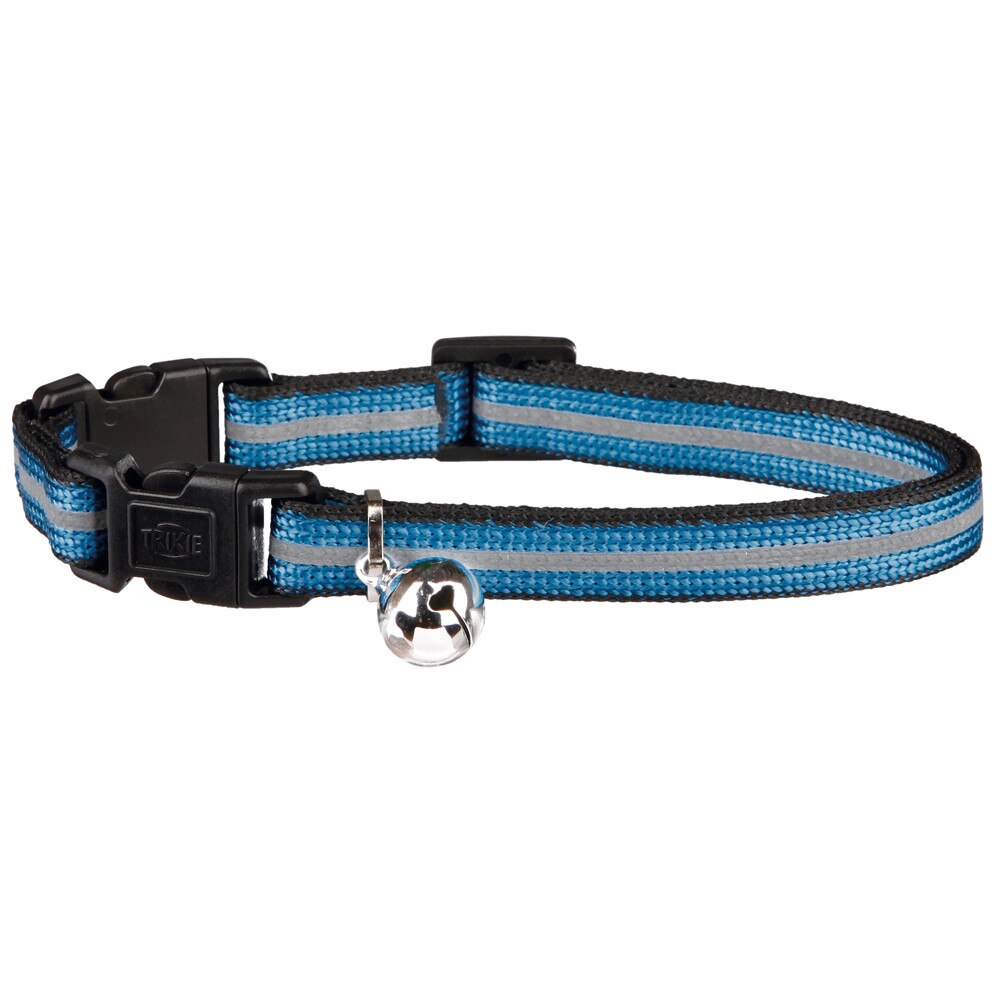 Zgarda Trixie cu doua catarame, reflectorizanta pentru pisici 41673