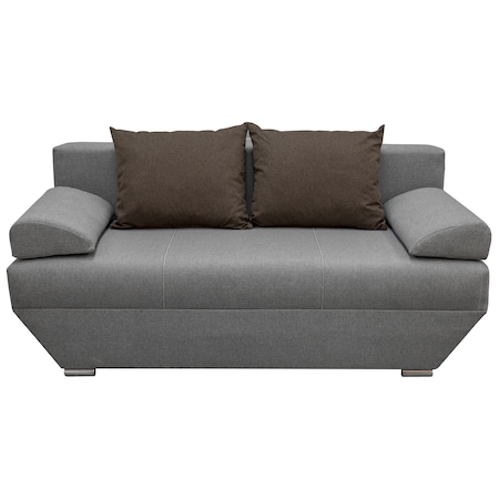 Canapea Kring Peru, 187x89x83, Gri/Maro