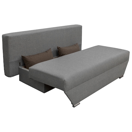 Canapea Kring Peru, 187x89x83, Gri/Maro
