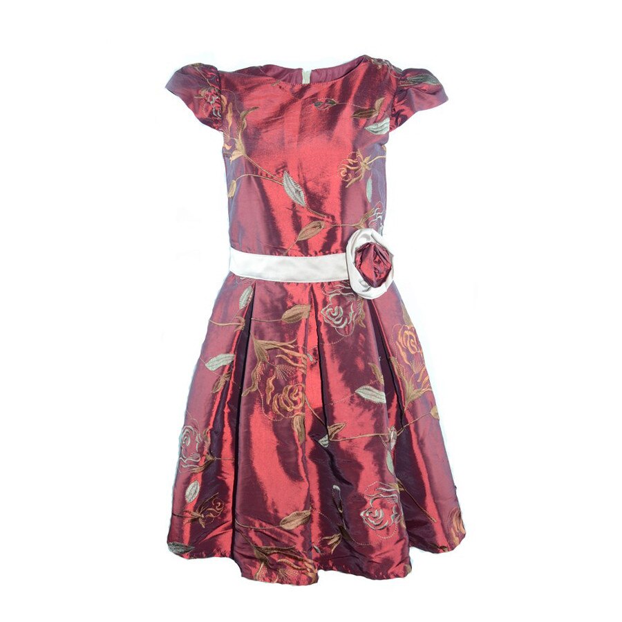 Rochita eleganta pentru fete Colibri 1188VI, Visiniu