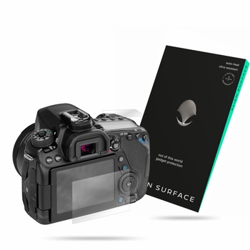 Folie Alien Surface, Canon EOS 80D, protectie ecran 1+1 Rezerva Folie Alien Surface, Canon EOS 80D, protectie ecran 1+1 Rezerva