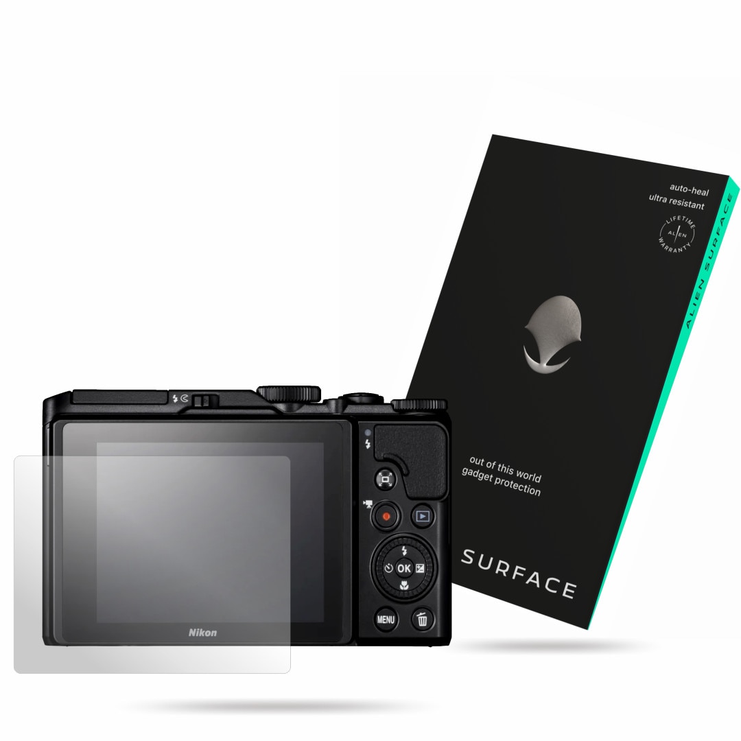 Folie Alien Surface, Nikon Coolpix A900, protectie ecran 1+1 Rezerva