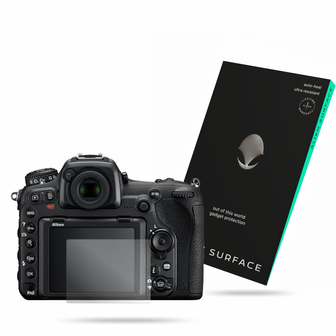 Folie Alien Surface, Nikon D500, protectie ecran 1+1 Rezerva