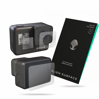 Folie Alien Surface, GoPro Hero 5 Black Edition, protectie ecran 1+1 Rezerva Folie Alien Surface, GoPro Hero 5 Black Edition, protectie ecran 1+1 Rezerva