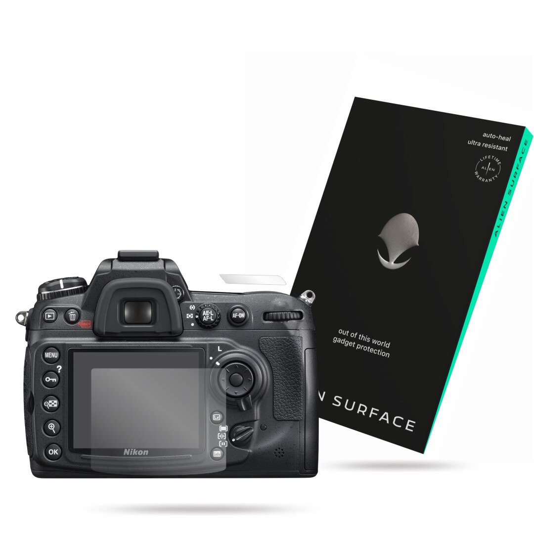 Folie Alien Surface, Nikon D300S, protectie ecran 1+1 Rezerva