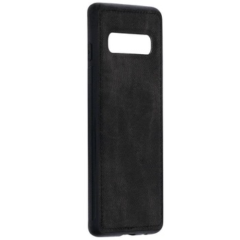 Husa Samsung Galaxy S10 Plus Forcell Denim - Negru Husa Samsung Galaxy S10 Plus Forcell Denim - Negru