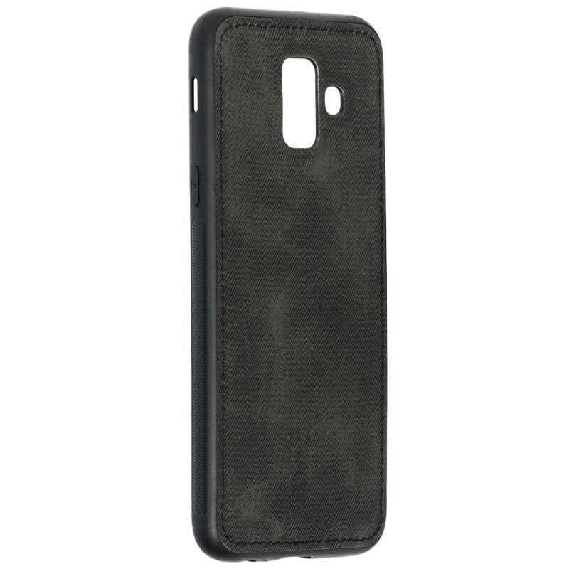 Husa Samsung Galaxy A6 2018 Forcell Denim - Negru