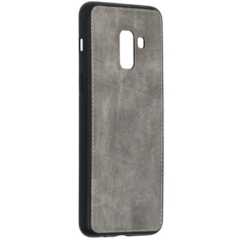 Husa Samsung Galaxy A8 2018 Forcell Denim - Gri Husa Samsung Galaxy A8 2018 Forcell Denim - Gri