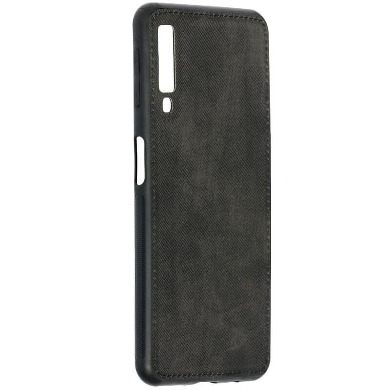 Husa Samsung Galaxy A7 2018 Forcell Denim - Negru