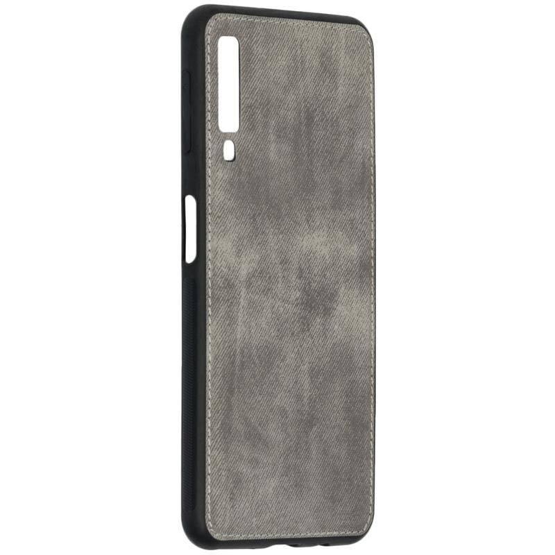 Husa Samsung Galaxy A7 2018 Forcell Denim - Gri
