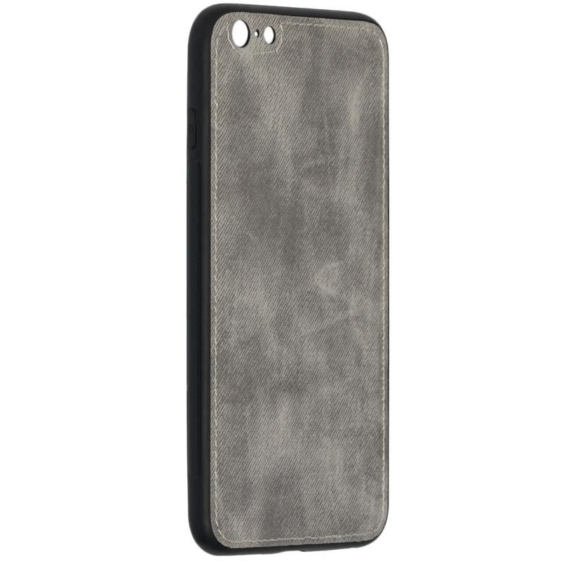 Husa Apple Iphone 6 Plus/Iphone 6s Plus Forcell Denim - Gri
