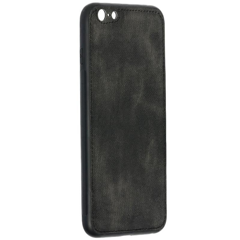 Husa Apple Iphone 6 Plus/Iphone 6s Plus Forcell Denim - Negru